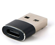 Gembird Adapter USB A męski do USB typu C żeński, czarny - 1351656 - zdjęcie 2